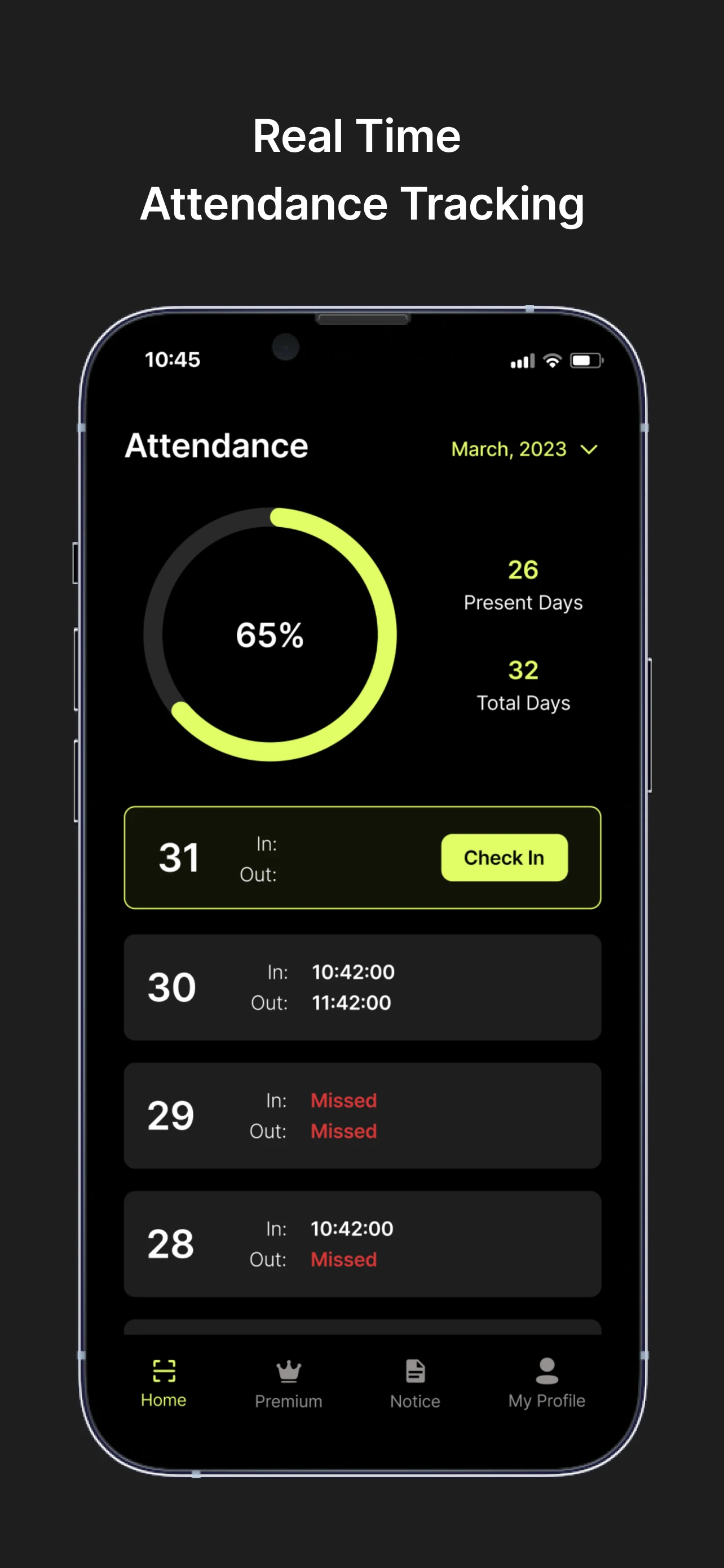 Fit Flow screenshot